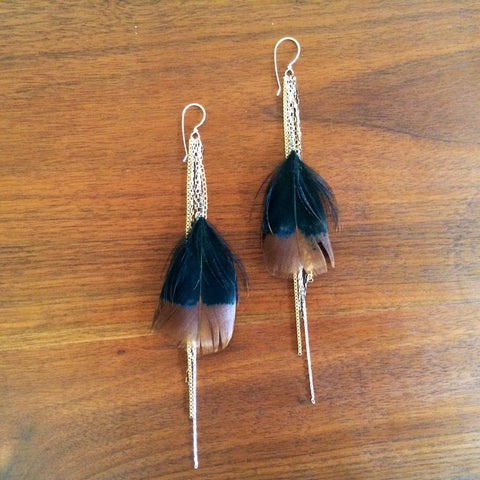 Wild Feather Earrings