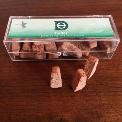 Cedar Incense Cones