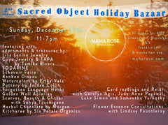 Sunday, December 15th ❅ Sacred Object Holiday Bazaar ❅